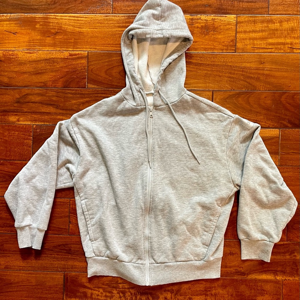 Alo Renown Heavy Weight Full Zip Hoodie Size 6 Womens